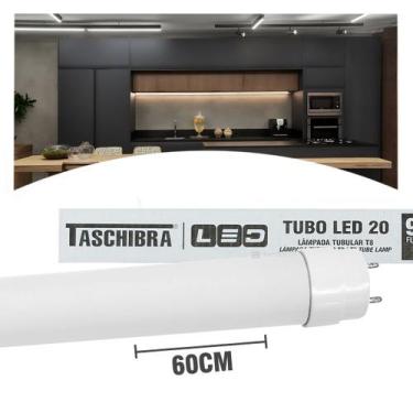 Imagem de Lâmpada LED Taschibra Tubular T8 9.9W 60x60cm Autovolt 110V/220V