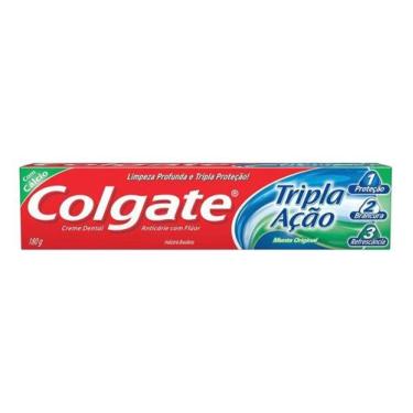 Imagem de Kit c/ 3 Creme Dental Colgate Tripla Acao Menta Original