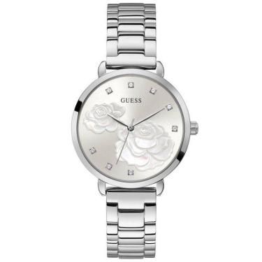Imagem de Relógio Guess Prata Feminino - Gw0242L1