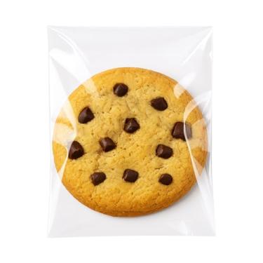 Imagem de Sacos de biscoito de 10 x 15 cm, 120 peças, sacos de guloseimas autovedantes transparentes para doces, joias, embrulhos de presente, lembrancinhas de festa, artesanato, embalagens autoadesivas