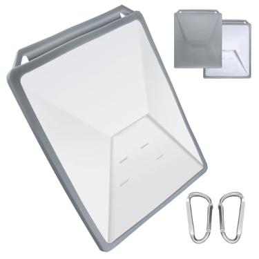 Imagem de Mini capa protetora Starlink – Protetor de silicone à prova d'água resistente a arranhões para Starlink Mini Dish & RV Use (cinza)