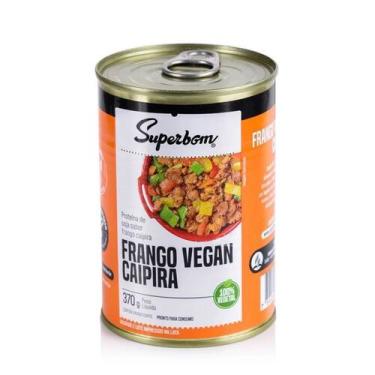 Imagem de Frango Vegano Caipira Superbom 300g - Proteína Vegetal Sabor Frango