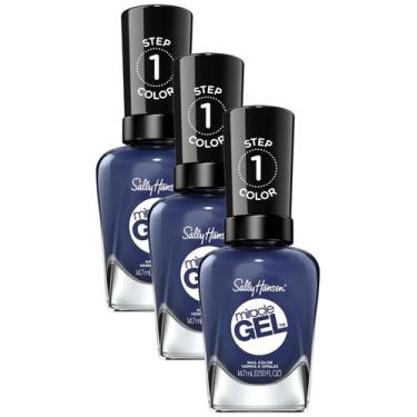 Imagem de Verniz de unhas Sally Hansen Miracle Gel Midnight Mod 15 mL (x3)
