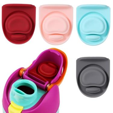 Imagem de 4 peças de reposição de garrafa de água para Owala FreeSip 538.6 g 680.4 g 947.2 g 1,134.0 g, vedação superior de garrafa de silicone, vedação sem BPA, tampa de garrafa, tampa de boca, acessórios de