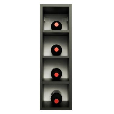 Imagem de Adega Madesa 20 Cm Para Cozinhas Reims Glamy E Agata Preto