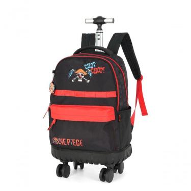 Imagem de Mochilete Com Carrinho Vermelho - Unico Vermelho