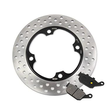 Imagem de Rotor e pastilhas de disco de freio traseiro Arashi para Honda VTR 250 1998, NX 650 Dominator 1988-1992, PANTHEON 125 2003-2006, acessórios de substituição de motocicleta