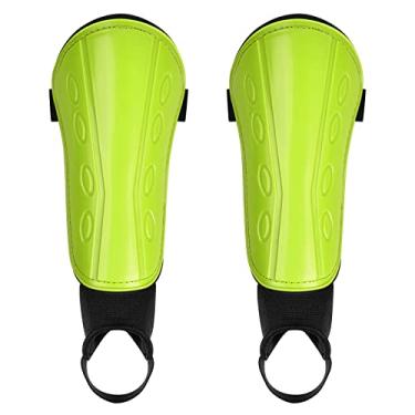 Imagem de Caneleiras de futebol com proteção de tornozelo e panturrilha, respirável antiderrapante para crianças, jovens e adultos