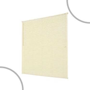 Imagem de Persiana Horizontal De Pvc Cortina Blackout 1,20x1,30m Várias Cores - 