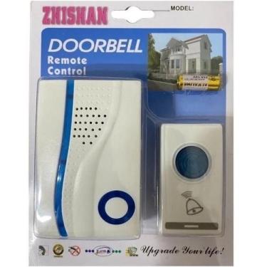 Imagem de Campainha Sem Fio 36 Toques A Pilha Alcance 100M - Doorbell