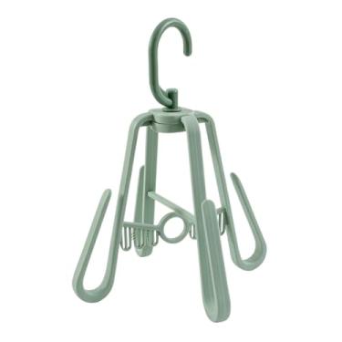 Imagem de Escorredor de roupas | Estante giratório para secar roupas - Cabide multifuncional para secadora com economia de espaço para sala de estar temporária, lavanderia, trailer, viagem, acampamento