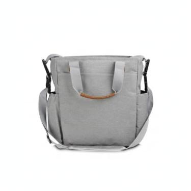 Imagem de Bolsa Multifuncional 29L com Porta Lenços – Poliéster Cinza Premium