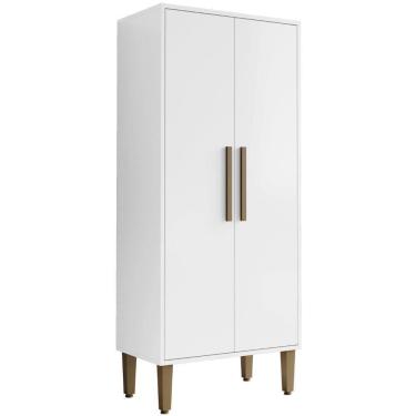 Imagem de Armário Multiuso Paraná 2 Portas Branco Kaiki Móveis