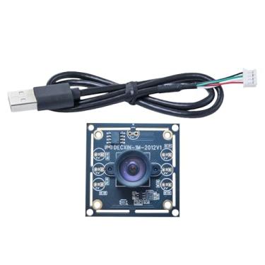 Imagem de Módulo de câmera pequeno | Sensor de módulo de câmera OV9732, interface USB, placa de webcam 1280 x 720p, lente grande angular, serve na maioria dos sistemas de computador, laptop, smartphone