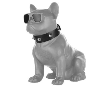 Imagem de Caixa De Som Bluetooth Bulldog Francês 5w Fm CH-M10 Branco