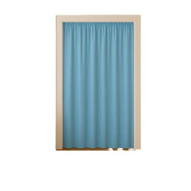 Imagem de Cortinas divisórias elegantes - Ideais para quartos, salas de estar e cozinhas, estas cortinas são a solução perfeita para dividir espaços(Azul-Claro)
