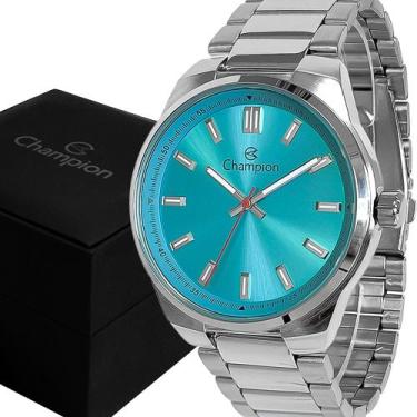 Imagem de Relógio Masculino Champion Prata Analógico 1 Ano De Garantia