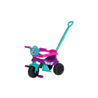 Imagem de Carrinho de passeio/pedal infantil KEMOTOCA BABY DOG ROXO