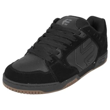 Imagem de Etnies Tênis de skate masculino Faze cano baixo Puff, Preto/Preto/Goma, 7
