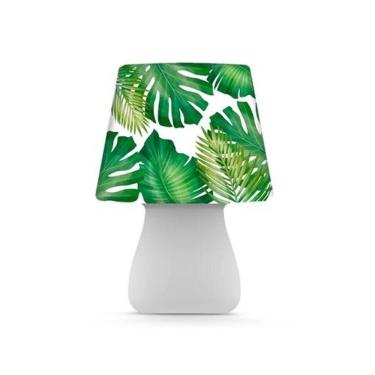 Imagem de Luminária Abajur De Mesa Grande Costela De Adão