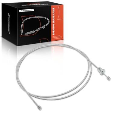 Imagem de A-Premium Conjunto de cabo de freio de estacionamento lateral intermediário compatível com modelos Ford: F-350 Super Duty 2007-2008 - Substituição # 7C3Z2A793J