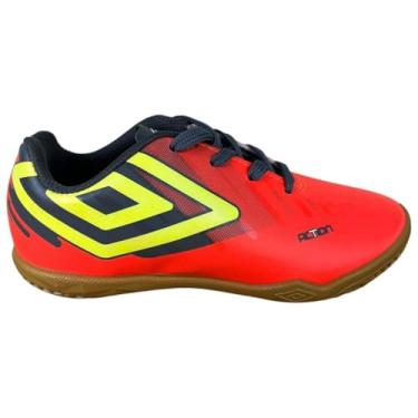 Imagem de Chuteira Umbro Action Futsal Juvenil Laranja