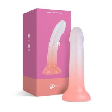 Imagem de A SÓS - Go play - Dildo com Ventosa Go Play Star - Laranja