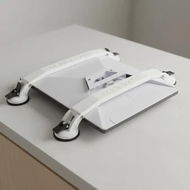 Imagem de Suporte Para Starlink Mini Com Ventosas Articuladas Ajustáveis Carro Painel Para-brisa Fixador Veicular Garante Conexão Satélite Internet Starlinkmini Antena Gen 4 Geração