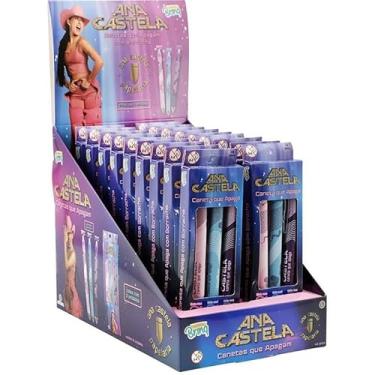 Imagem de Caneta Esferográfica, Polibrinq, Ana Castela, Apagável, Sortido, Blister com 3