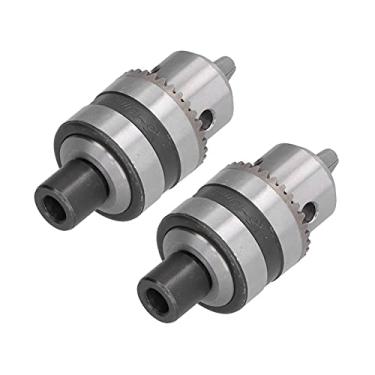 Imagem de Acouto 2 Conjuntos de Mandril de Broca, 3 Garras, Chave de Liga de Alumínio, Ferramentas Conversoras/2 pol. 5-10mm para Chave de Impacto Elétrica