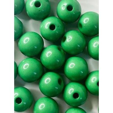 Imagem de Miçanga Bola Verde 4mm/ aprox.2500peças - 50g - La Mode Arte e Criação