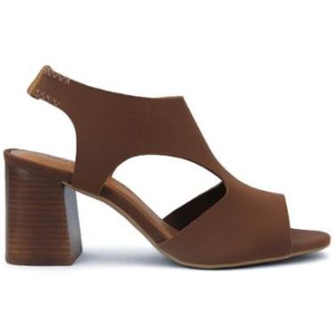 Imagem de Sandália Bottero Salto Bloco Sense 375701 Feminino-Feminino