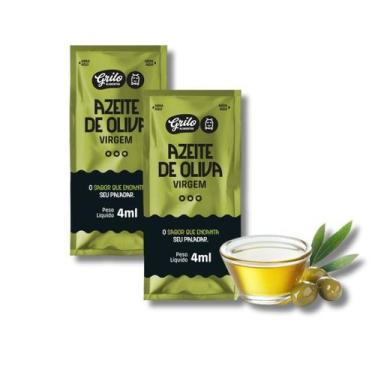 Imagem de 2 Caixas Azeite Em Sachê Grilo 4ml C/ 204 Unidades Cada - Grilo Doce