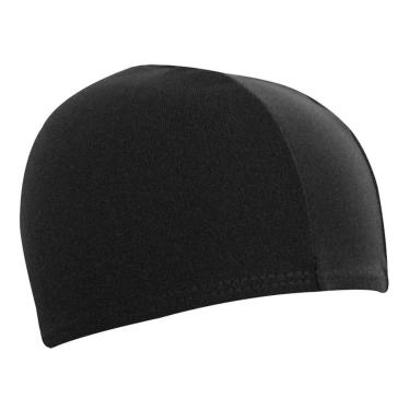 Imagem de Touca de Natação em Helanca Preta - Pé na Água-Unissex