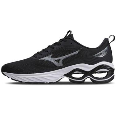 Imagem de Tênis de Corrida Masculino Mizuno Wave Frontier 15, Preto, 43