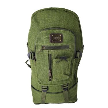 Imagem de Mochila Ello De Lona Extensível Militar Camping Reforçada Masculina-Masculino