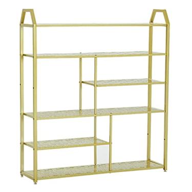 Imagem de Prateleira de sapato, organizador de sapato, multicamadas, simples, sapateira, suporte de metal, organizador de botas de entrada, prateleira de sapatos para sala de estar, corredor, quarto