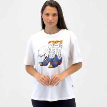Imagem de Camiseta Levis Oversized Manga Curta com Estampa Feminina-Feminino