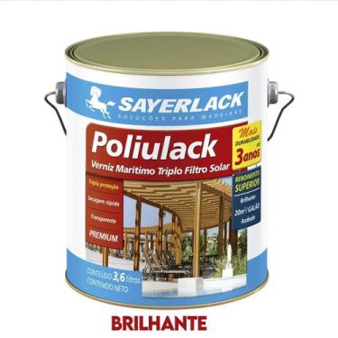 Imagem de Verniz Brilhante e Acetinado 3,6L Poliulack Sayerlack