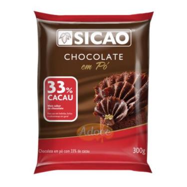 Imagem de Chocolate em pó sicao 300g, 33% CACAU