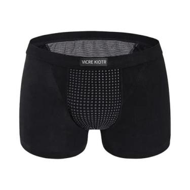Imagem de Cuecas Boxer Masculinas L-6XL Com Terapia Magnética E Turmalina Para C