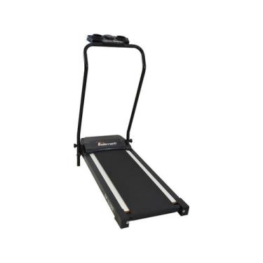 Imagem de Esteira Elétrica Ergométrica Bivolt 110v 220v EP 1100 Com 5 Funções E 