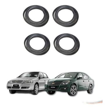Imagem de Kit de Borrachas de Porta F103 para Astra Hatch Sedan Após 95 Vectra 93 Uniflex