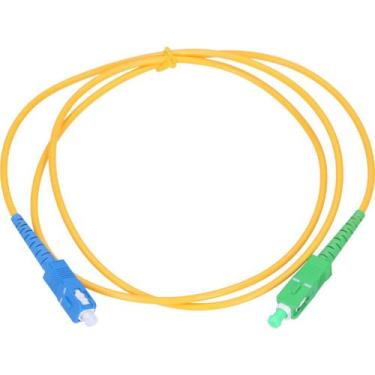 Imagem de Cabo de Fibra Optica SC-Upc para SC-Apc Single Mode 3 MM - 2 Metros - 