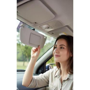 Imagem de Quebra Sol Corsa Classic 94-12 C/ Espelho Cinza (2 Peças) - Congratula