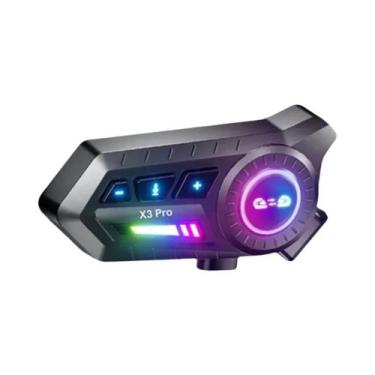 Imagem de Intercomunicador Sem Fio BT6.0 Para Capacete, Chamada Mãos-Livres, Com