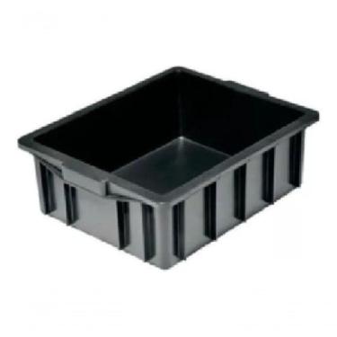 Imagem de Kit 04 Caixas Plástica 15,5L para Organização em Plástico Polipropileno Transparente Hi...