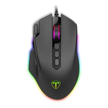 Imagem de Mouse Gamer T-Dagger Battle T-TGM305 RGB / 10 Botoes / 8000 Dpi - Pret