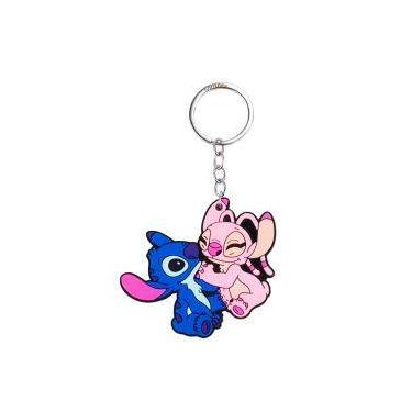 Imagem de Chaveiro stitch angel silicone 7cm - disney