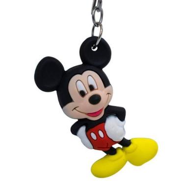 Imagem de Chaveiro formato mickey mouse 6cm - disney